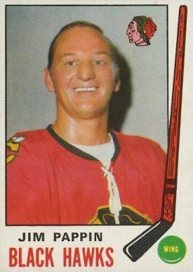 1969 O-Pee-Chee Jim Pappin #133 Hockey Card