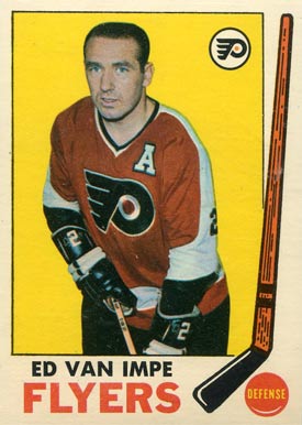 1969 O-Pee-Chee Ed Van Impe #92 Hockey Card
