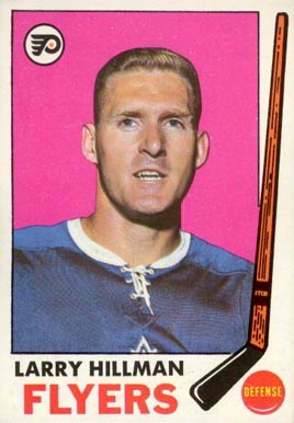 1969 O-Pee-Chee Larry Hillman #90 Hockey Card