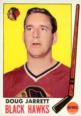 1969 O-Pee-Chee Doug Jarrett #67 Hockey Card