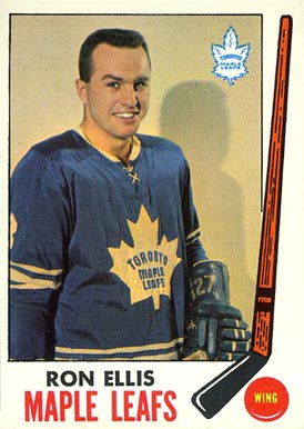 1969 O-Pee-Chee Ron Ellis #46 Hockey Card
