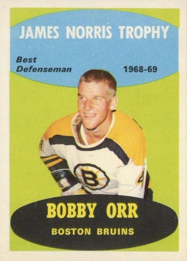 1969 O-Pee-Chee Bobby Orr #209 Hockey Card