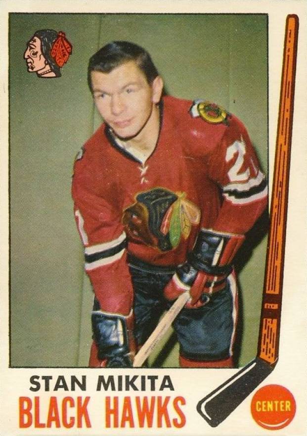 1969 O-Pee-Chee Stan Mikita #76 Hockey Card