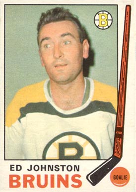 1969 O-Pee-Chee Ed Johnston #200 Hockey Card