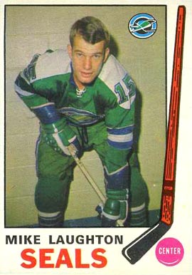 1969 O-Pee-Chee Mike Laughton #148 Hockey Card