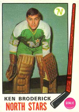 1969 O-Pee-Chee Ken Broderick #197 Hockey Card