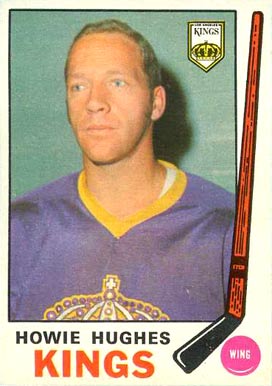 1969 O-Pee-Chee Howie Hughes #142 Hockey Card