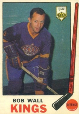 1969 O-Pee-Chee Bob Wall #140 Hockey Card