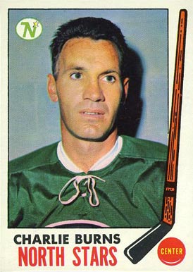 1969 O-Pee-Chee Charlie Burns #129 Hockey Card
