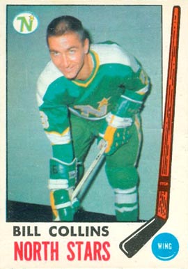 1969 O-Pee-Chee Bill Collins #126 Hockey Card
