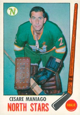 1969 O-Pee-Chee Cesare Maniago #121 Hockey Card