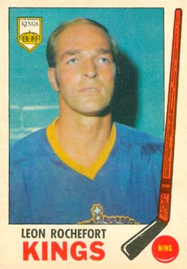 1969 O-Pee-Chee Leon Rochefort #105 Hockey Card