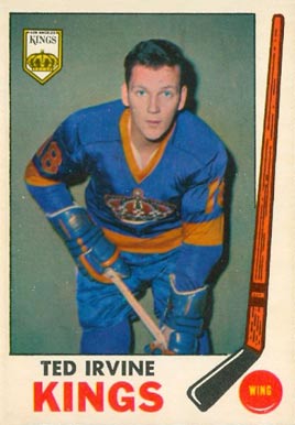 1969 O-Pee-Chee Ted Irvine #103 Hockey Card