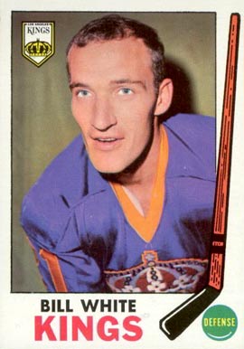 1969 O-Pee-Chee Bill White #101 Hockey Card