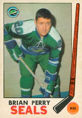1969 O-Pee-Chee Brian Perry #84 Hockey Card