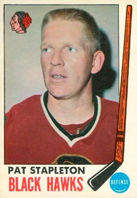 1969 O-Pee-Chee Pat Stapleton #69 Hockey Card