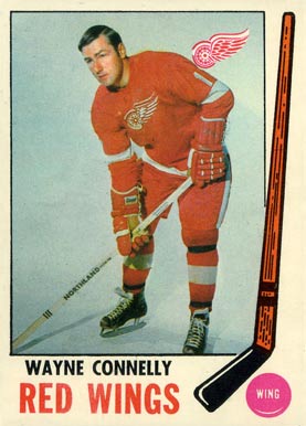 1969 O-Pee-Chee Wayne Connelly #60 Hockey Card
