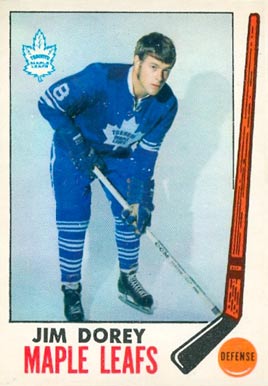 1969 O-Pee-Chee Jim Dorey #45 Hockey Card