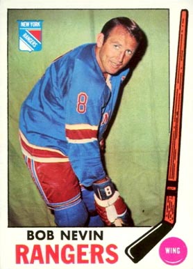 1969 O-Pee-Chee Bob Nevin #40 Hockey Card