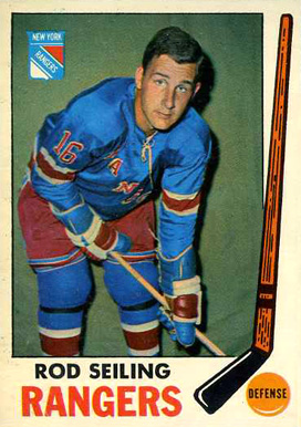 1969 O-Pee-Chee Rod Seiling #36 Hockey Card