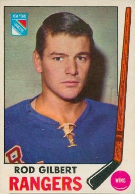 1969 O-Pee-Chee Rod Gilbert #37 Hockey Card