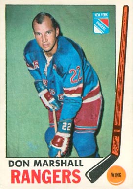 1969 O-Pee-Chee Don Marshall #39 Hockey Card