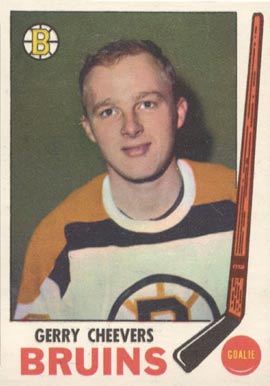 1969 O-Pee-Chee Gerry Cheevers #22 Hockey Card