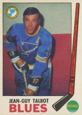 1969 O-Pee-Chee Jean-Guy Talbot #15 Hockey Card
