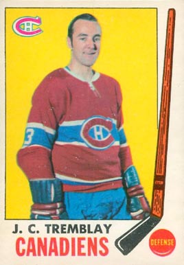 1969 O-Pee-Chee J.C. Tremblay #5 Hockey Card