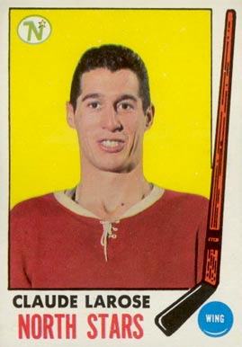 1969 Topps Claude Larose #126 Hockey Card