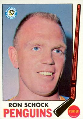 1969 Topps Ron Schock #120 Hockey Card