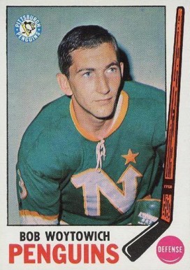1969 Topps Bob Woytowich #113 Hockey Card