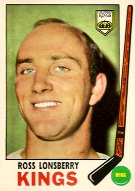 1969 Topps Ross Lonsberry #104 Hockey Card