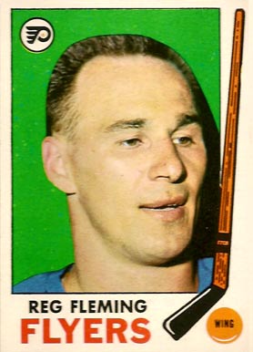 1969 Topps Reg Fleming #95 Hockey Card