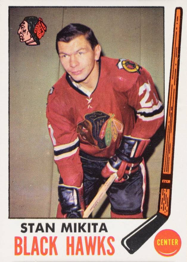 1969 Topps Stan Mikita #76 Hockey Card