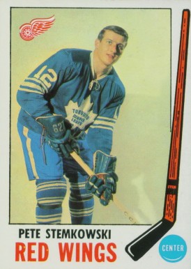 1969 Topps Pete Stemkowski #65 Hockey Card