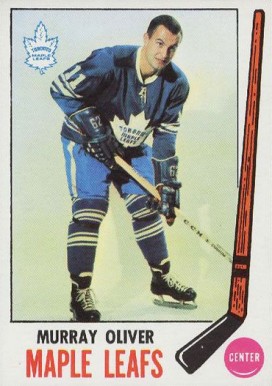 1969 Topps Murray Oliver #52 Hockey Card