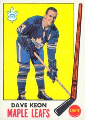 1969 Topps Dave Keon #51 Hockey Card