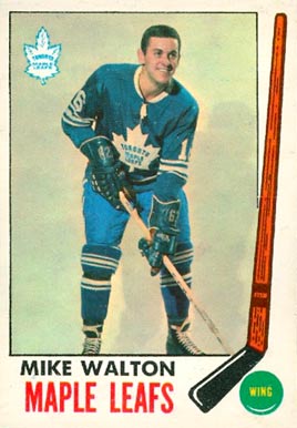 1969 Topps Mike Walton #50 Hockey Card