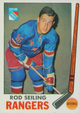 1969 Topps Rod Seiling #36 Hockey Card