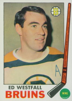 1969 Topps Ed Westfall #29 Hockey Card