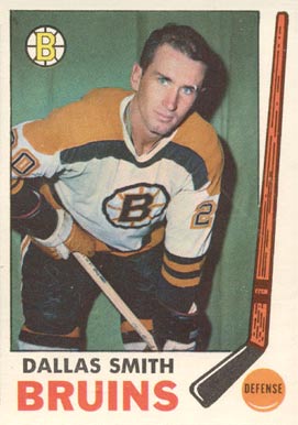 1969 Topps Dallas Smith #25 Hockey Card