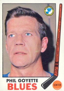 1969 Topps Phil Goyette #21 Hockey Card