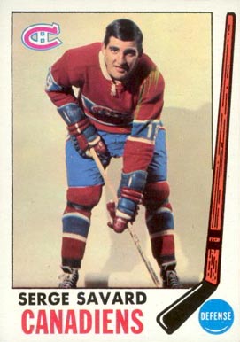 1969 Topps Serge Savard #4 Hockey Card