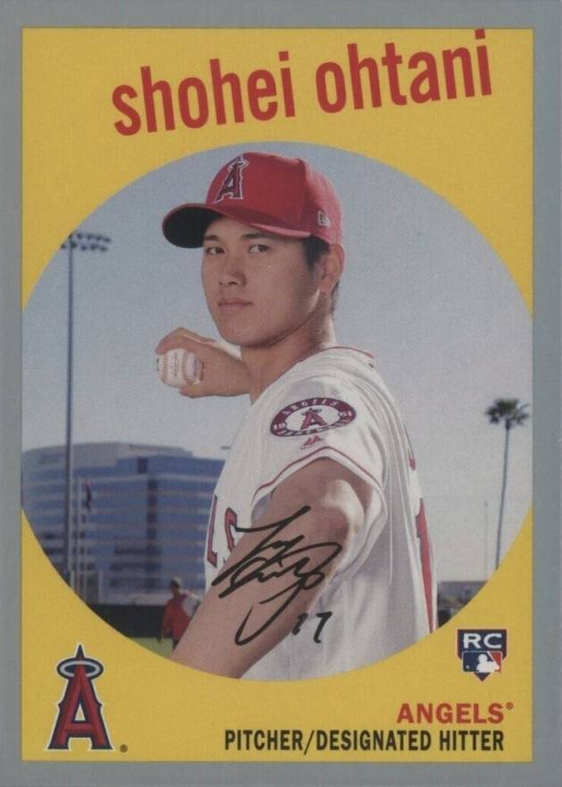 2018 Topps Archives Shohei Ohtani #50 Baseball Card