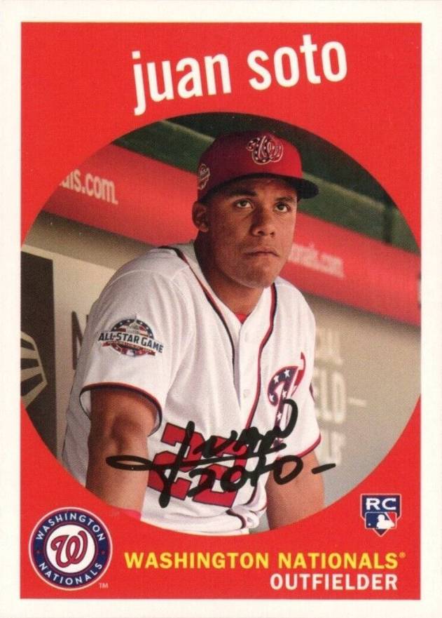 2018 Topps Archives Juan Soto #73 Baseball Card