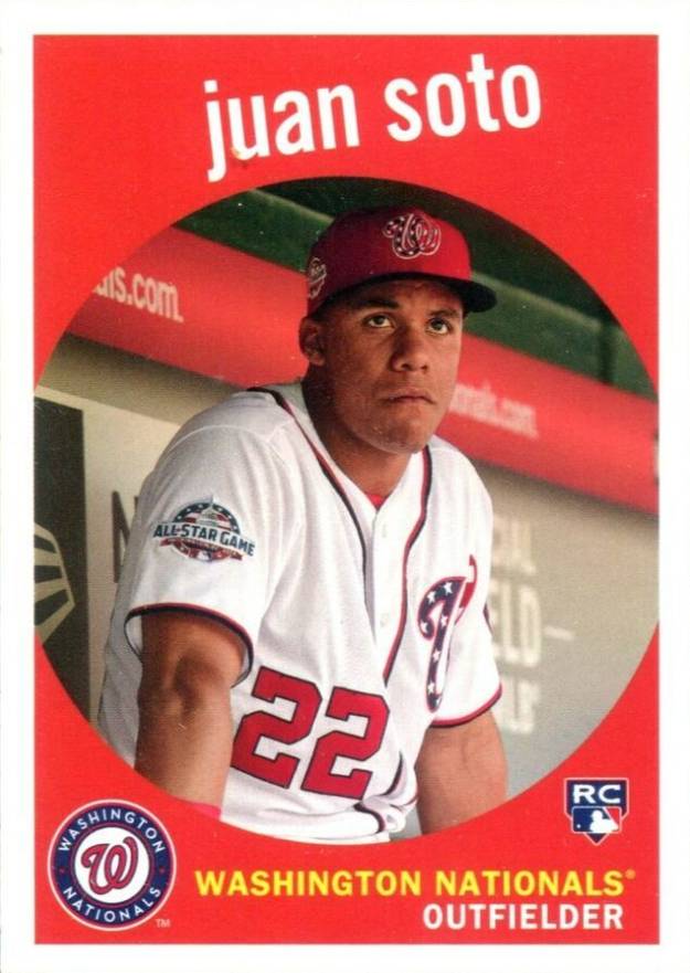 2018 Topps Archives Juan Soto #73 Baseball Card