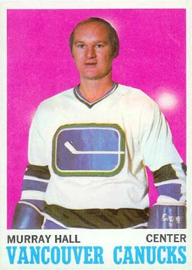 1970 O-Pee-Chee Murray Hall #118 Hockey Card