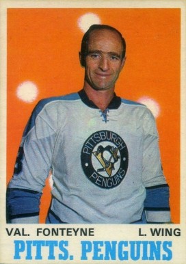 1970 O-Pee-Chee Val Fonteyne #208 Hockey Card