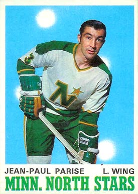1970 O-Pee-Chee Jean-Paul Parise #168 Hockey Card